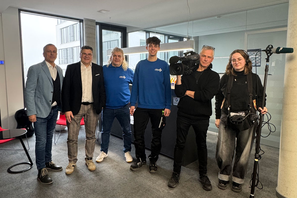 Presseartikel SWR Aktuell besucht die EB-GRUPPE um über das FHJ zu berichten