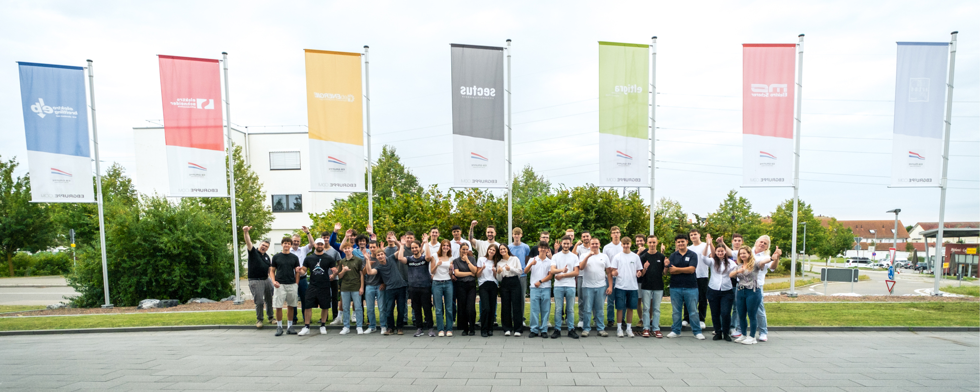 Presseartikel 34 Auszubildende starten ihre Ausbildung bei der EB-GRUPPE