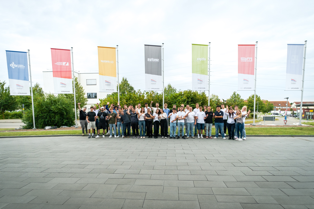 Presseartikel 34 Auszubildende starten ihre Ausbildung bei der EB-GRUPPE