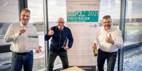 Pressemitteilung Auszeichnung SCHULEWIRTSCHAFT