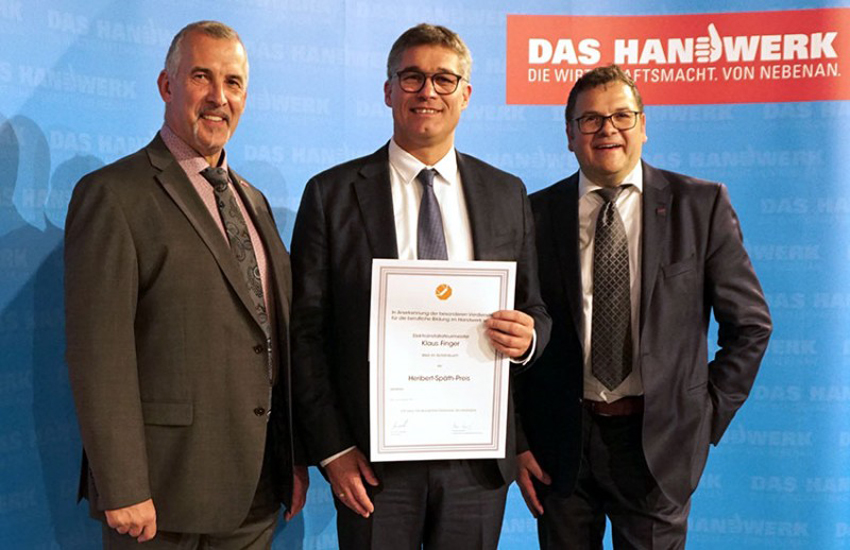 Pressemitteilung Auszeichnung Heribert Späth