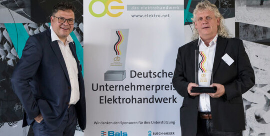 Pressemitteilung Auszeichnung Oscar der Elektrobranche 2020