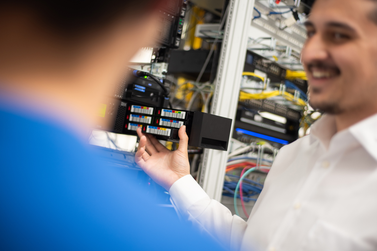Mitarbeiter aus der IT