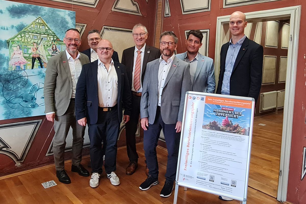 Pressekonferenz FBJ Freiwilliges Berufejahr