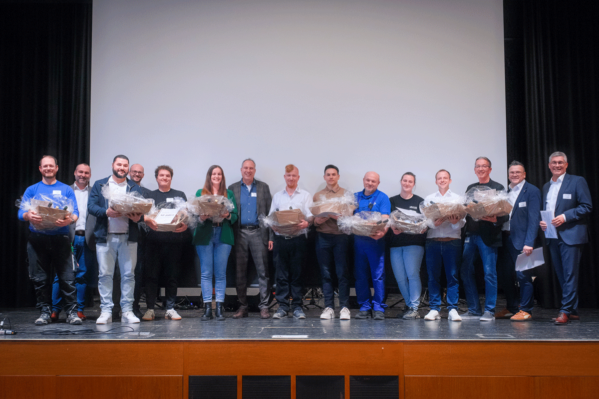 10 Jahre Betriebszugehörigkeit 10 Jahre Betriebszugehörigkeit