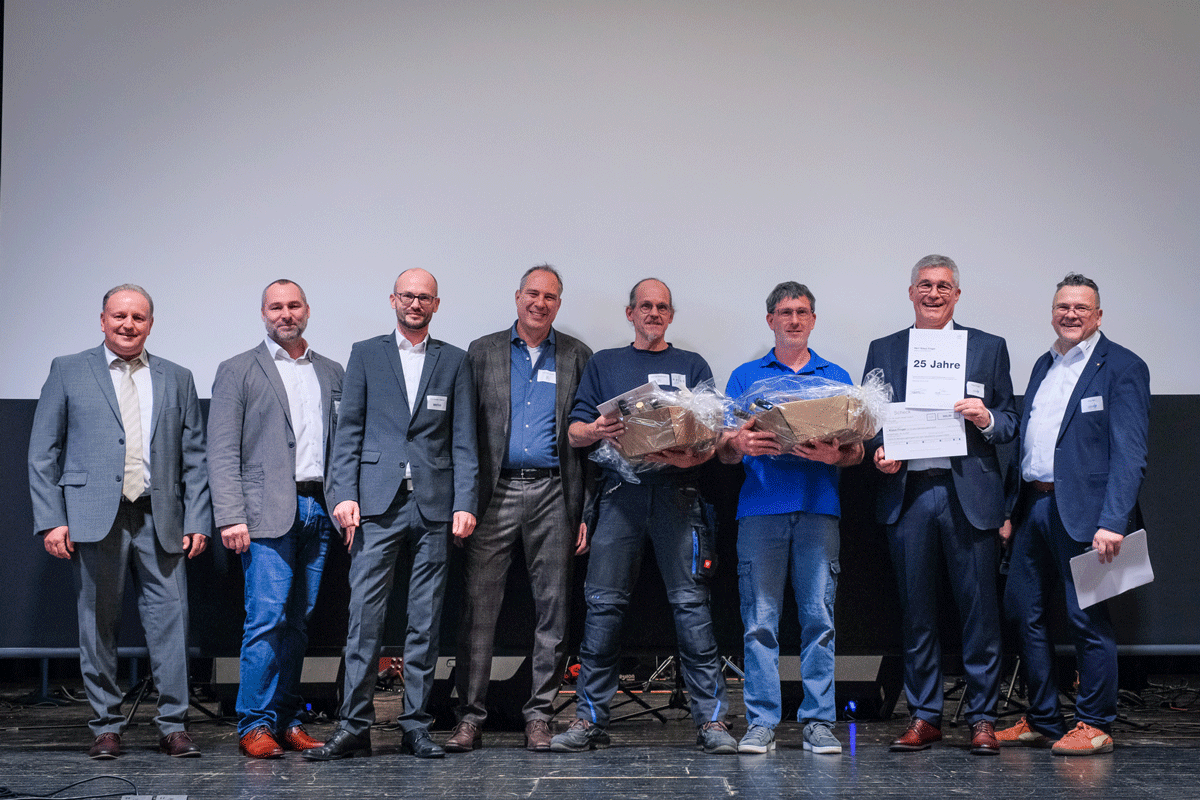 25 Jahre Betriebszugehörigkeit 25 Jahre Betriebszugehörigkeit