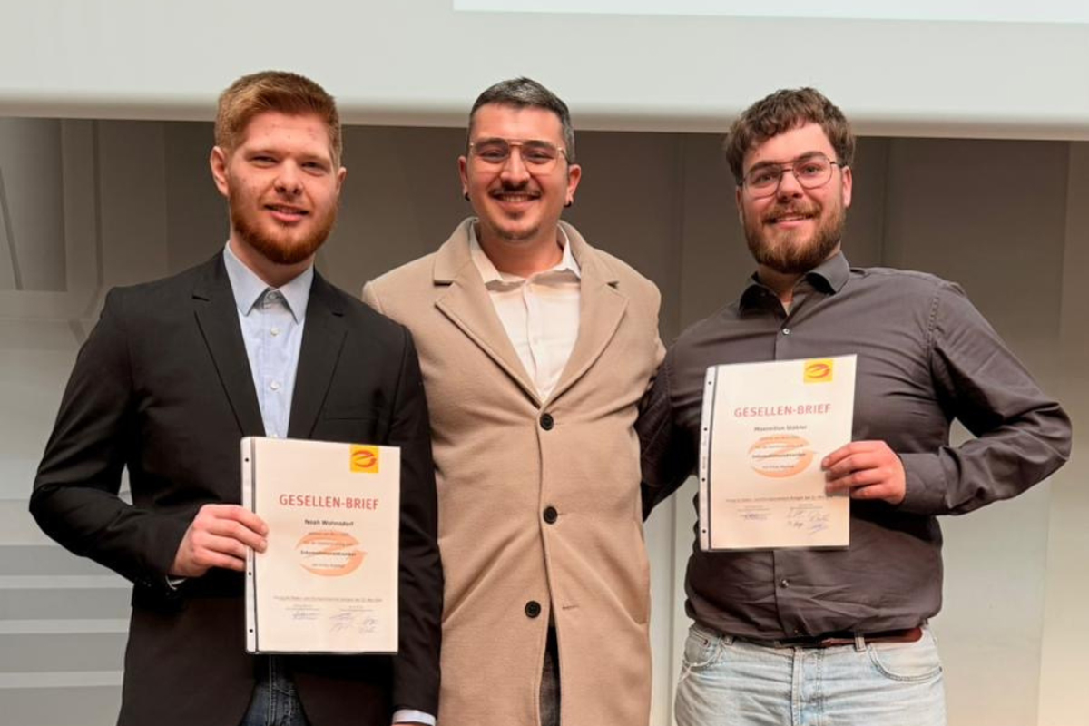 Vom Azubi zur Fachkraft. Ein neuer Abschnitt beginnt