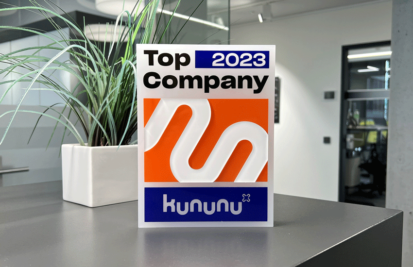 Wir wurden mit dem „TOP Company 2023“ ausgezeichnet!
